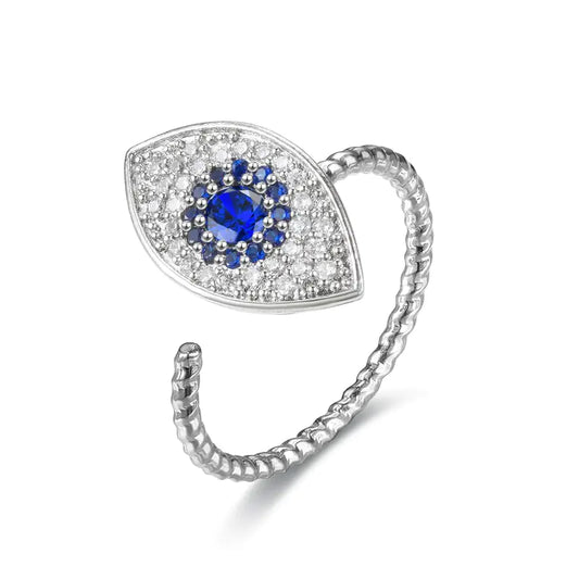 Chrysanthemum Zircon Ring for Women