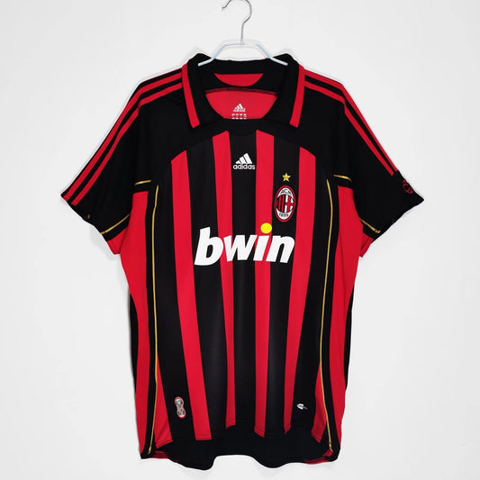 AC MILAN 2006 \07  Retro Football Jersey – Custom