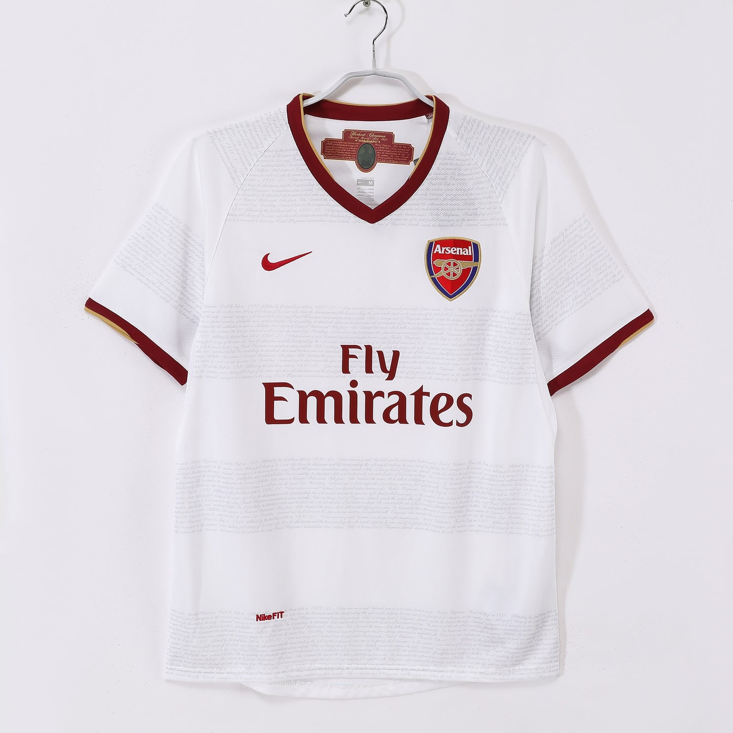 Arsenal 2007 Retro Football Jersey – Custom